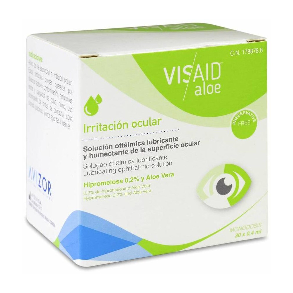 Visaid Aloe Irritacion Ocular 30Monodosis