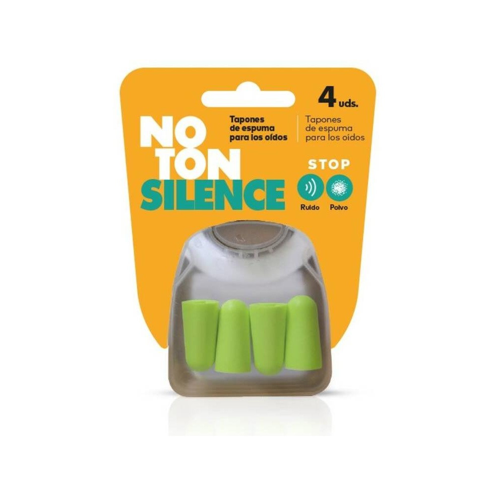 Noton Silence Tapones De Espuma Para Oídos, 4 Uds
