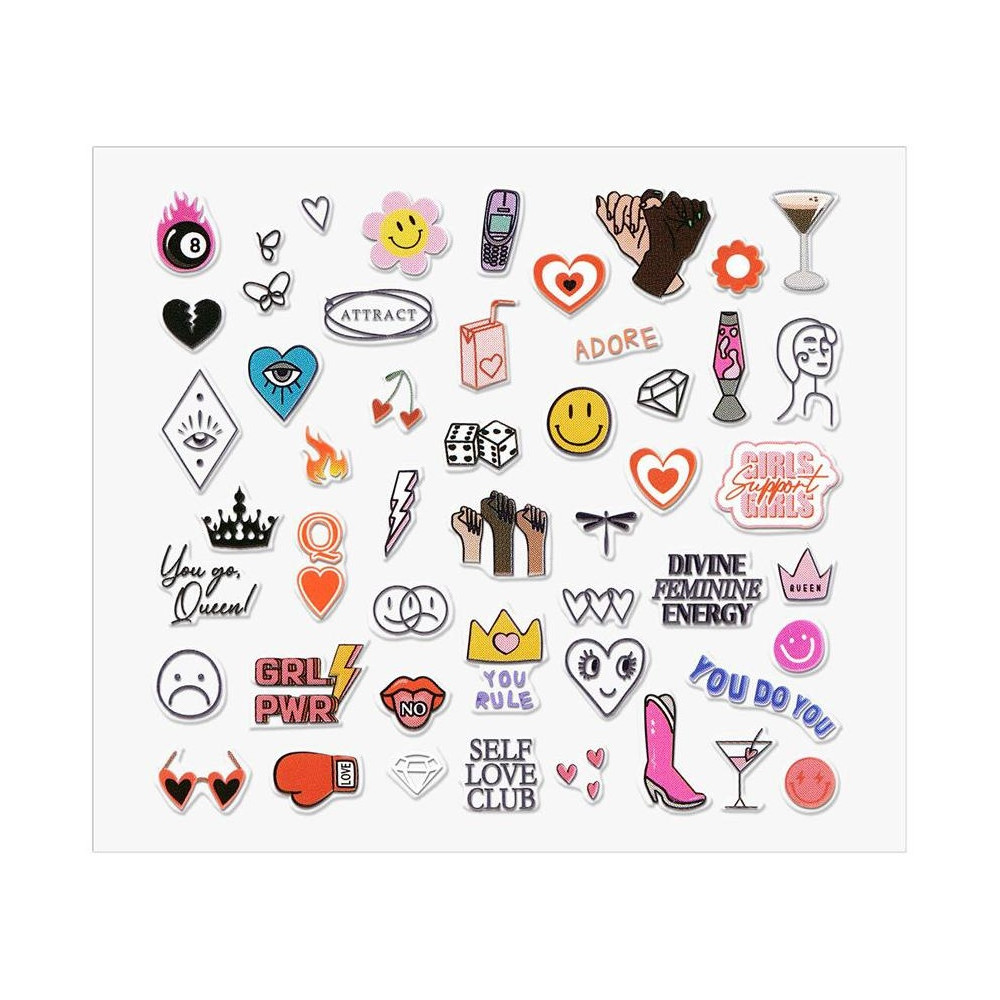 Call Me Queen! Pegatinas Para Uñas 1 U