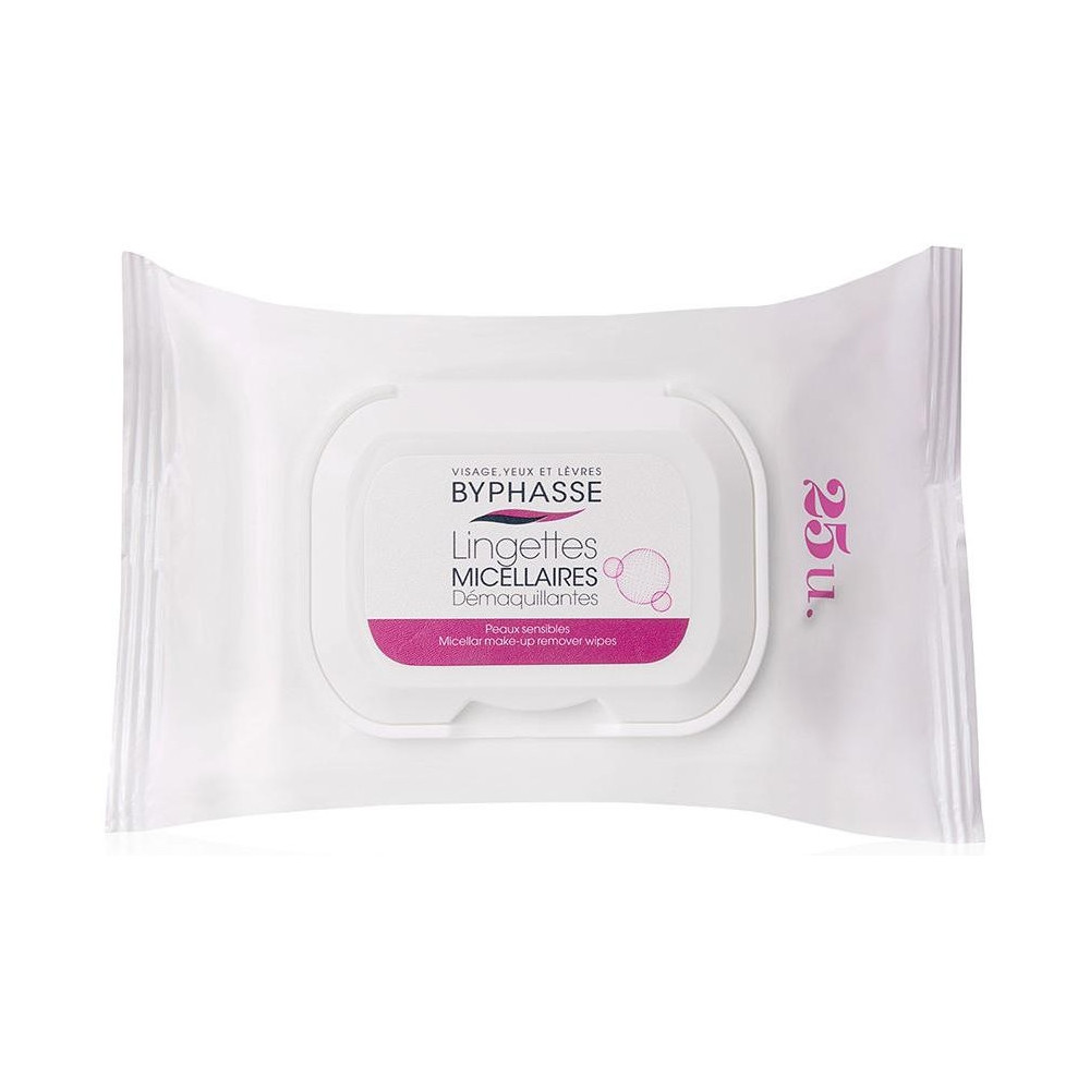 Byphasse Toallitas Desmaquillantes Solución Micelar 25Uds